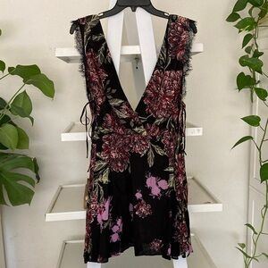 Free People Intimately By Free People floral and lace dress